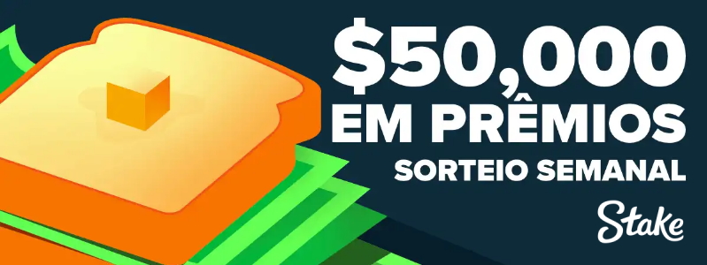 Stake agita sua semana com sorteio de R$50 mil | Cassinos Brasil